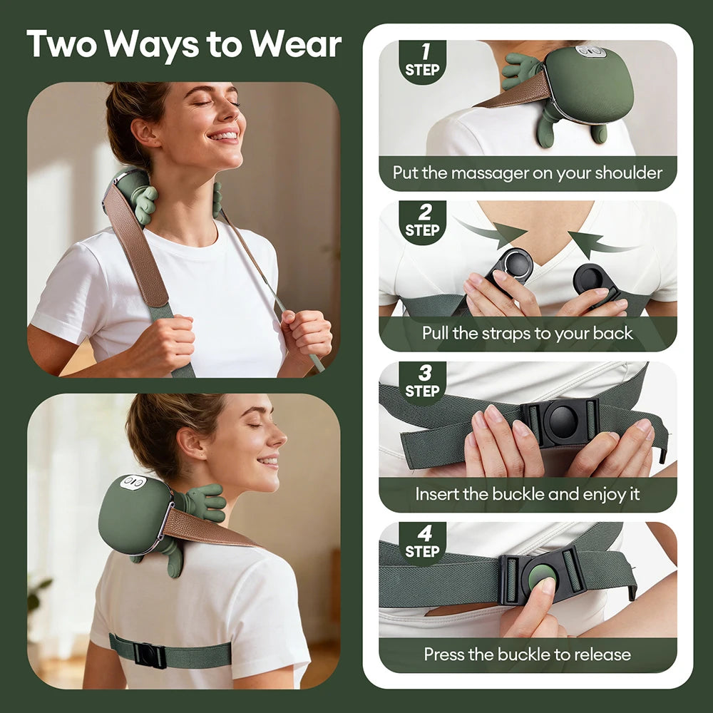 VILERO 4D Bionic Neck Massager Device