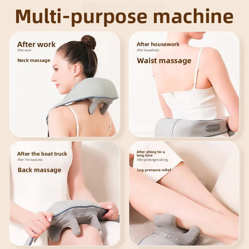 Trapezius Relief Heating Massage Shawl