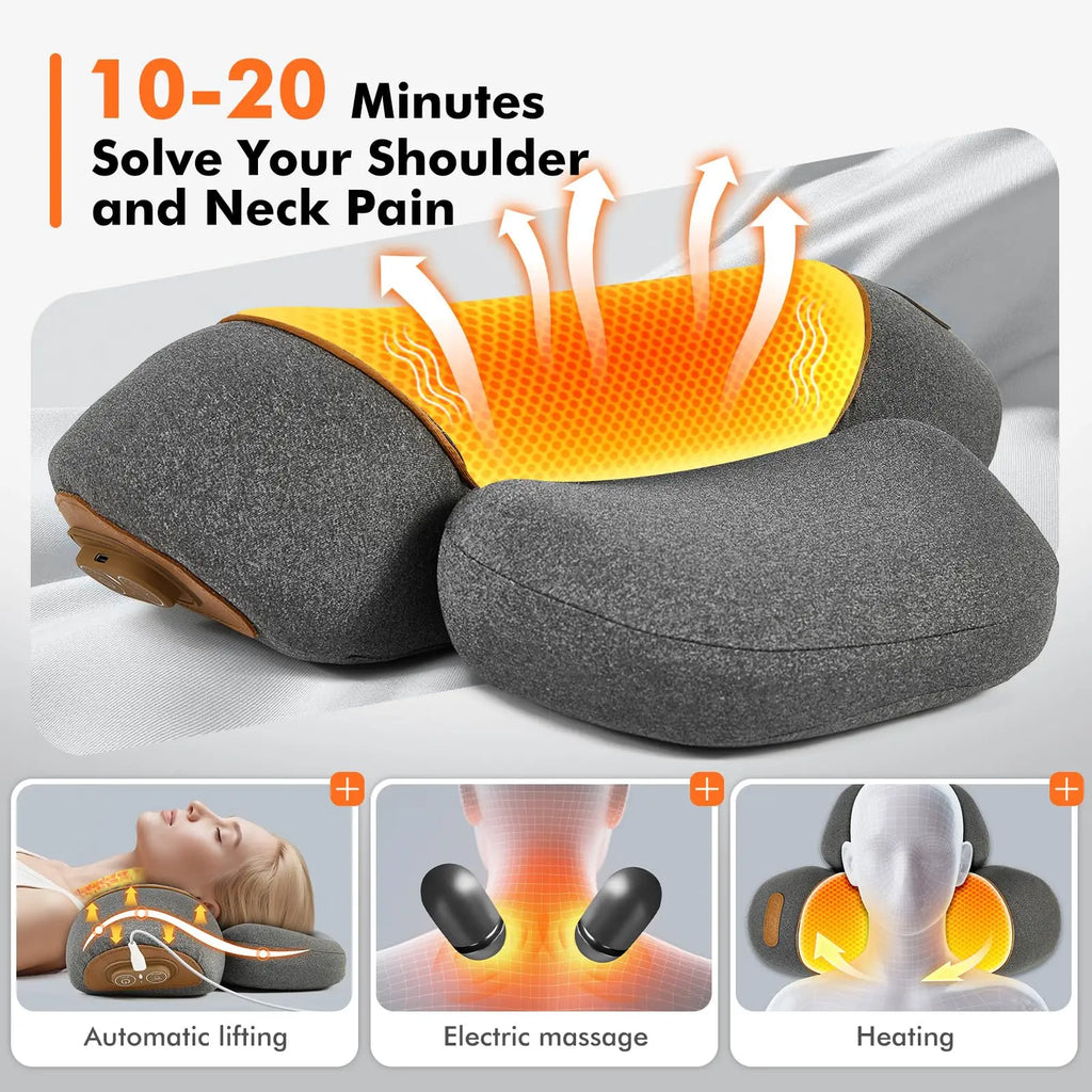 VILERO 3-in-1 Neck & Shoulder Massage Pillow