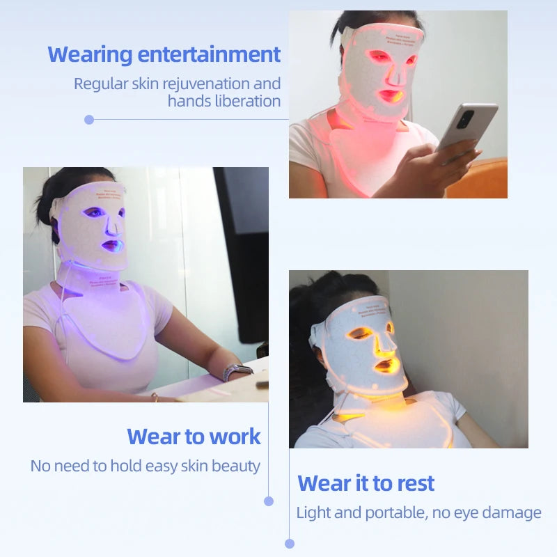 VILERO LED Glow Therapy Mask