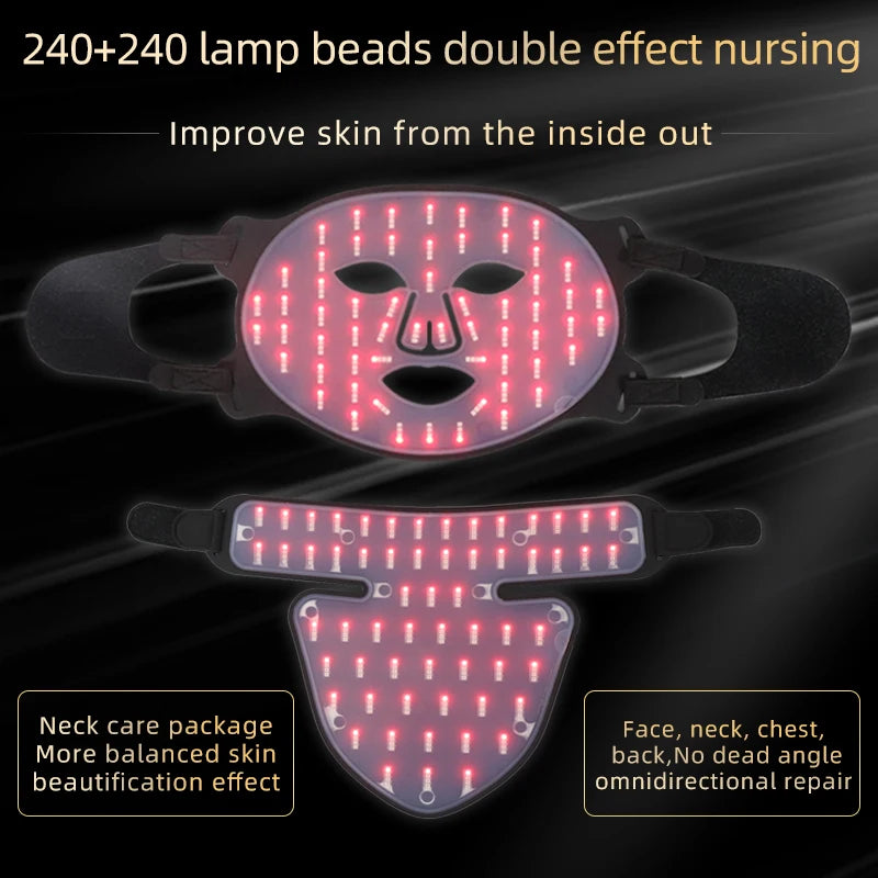 VILERO LED Glow Therapy Mask