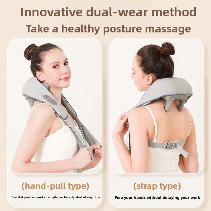 Trapezius Relief Heating Massage Shawl