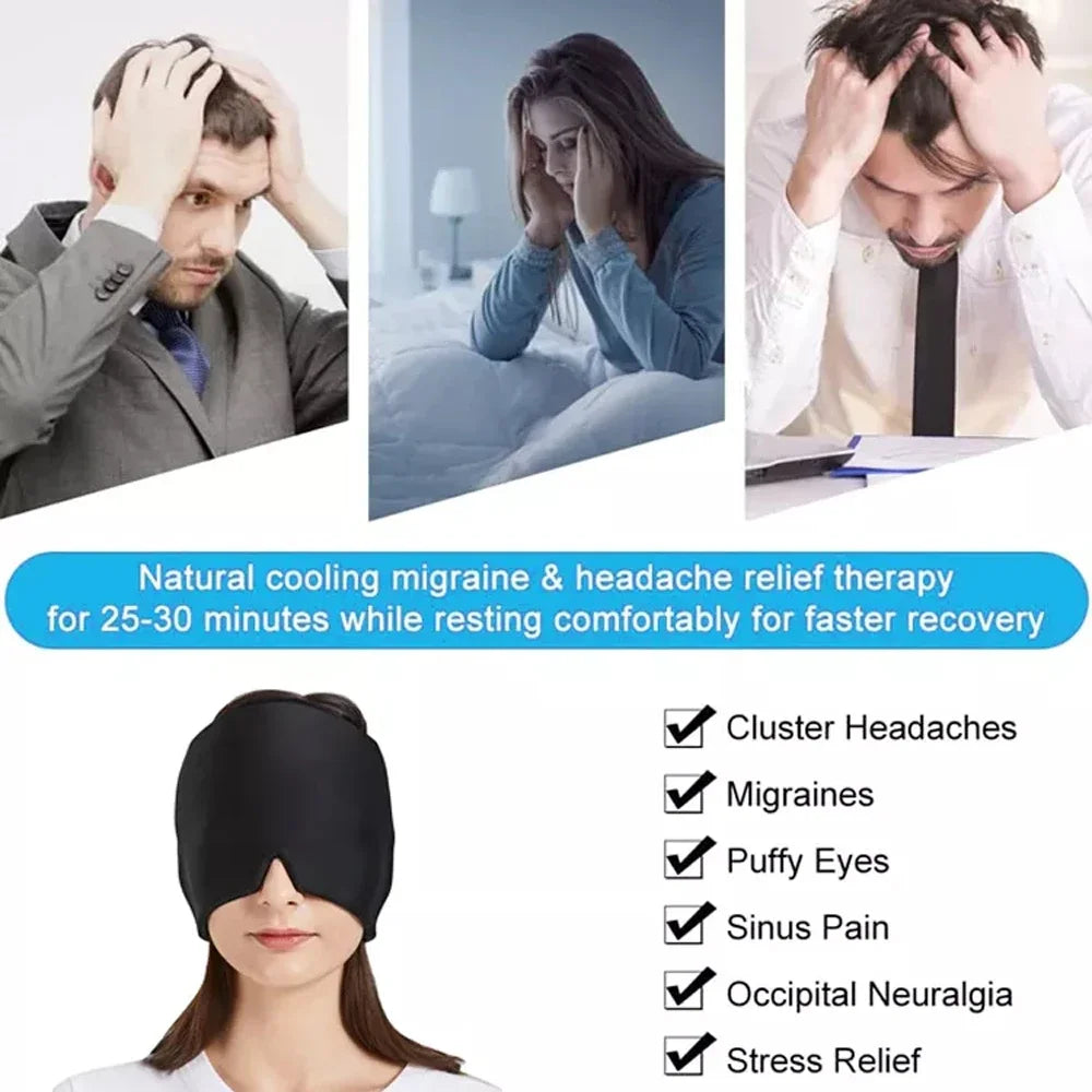 VILERO MigraEase Hot & Cold Therapy Cap