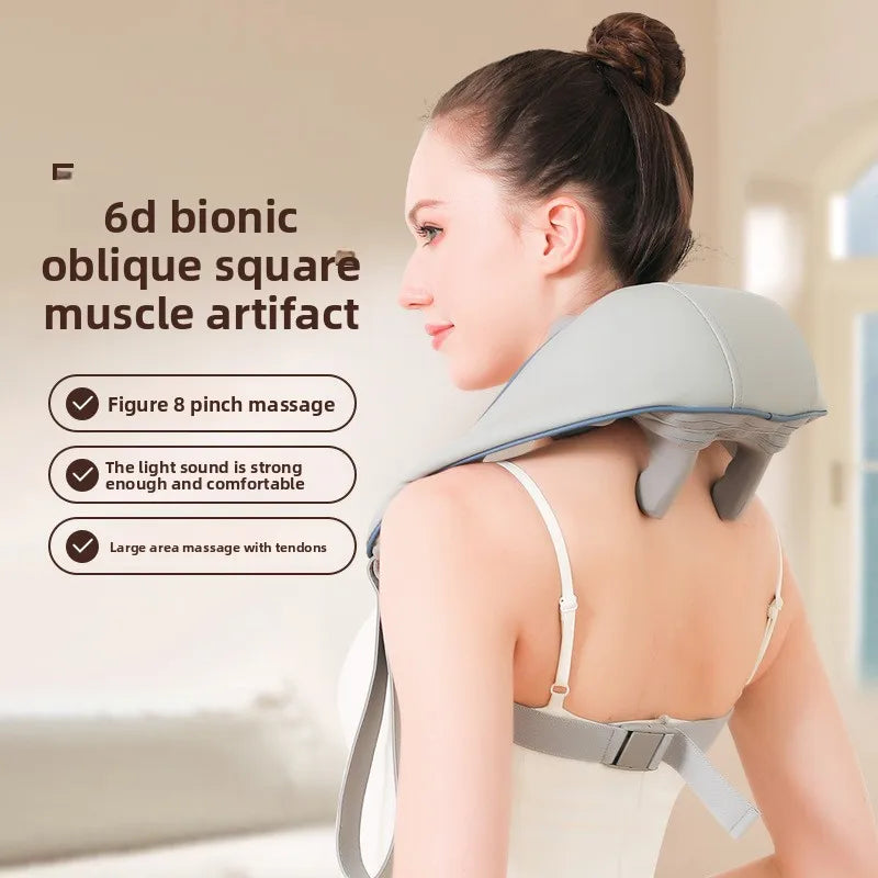 Trapezius Relief Heating Massage Shawl